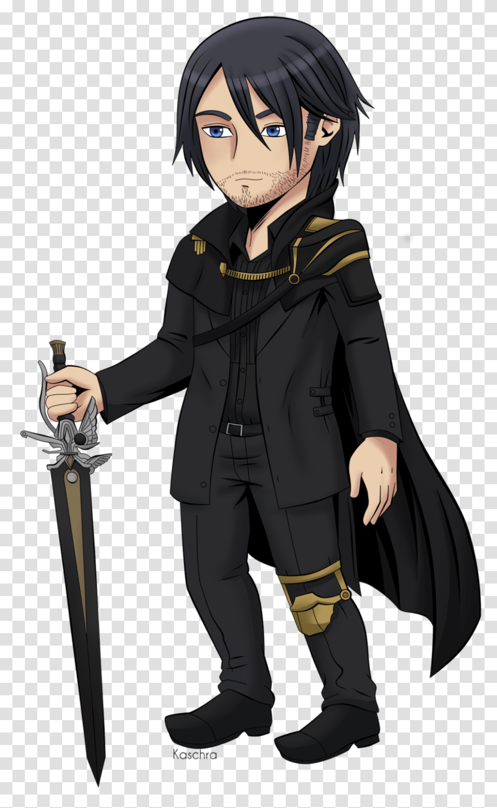 I Really Love Older Noctis So Fan Art Noctis Old, Clothing, Apparel, Person, Human Transparent Png