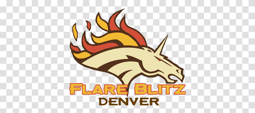 I Run A Pokemon Draft League And Made This Logo For My Team Denver Broncos Logo, Dragon, Animal, Poster, Mammal Transparent Png
