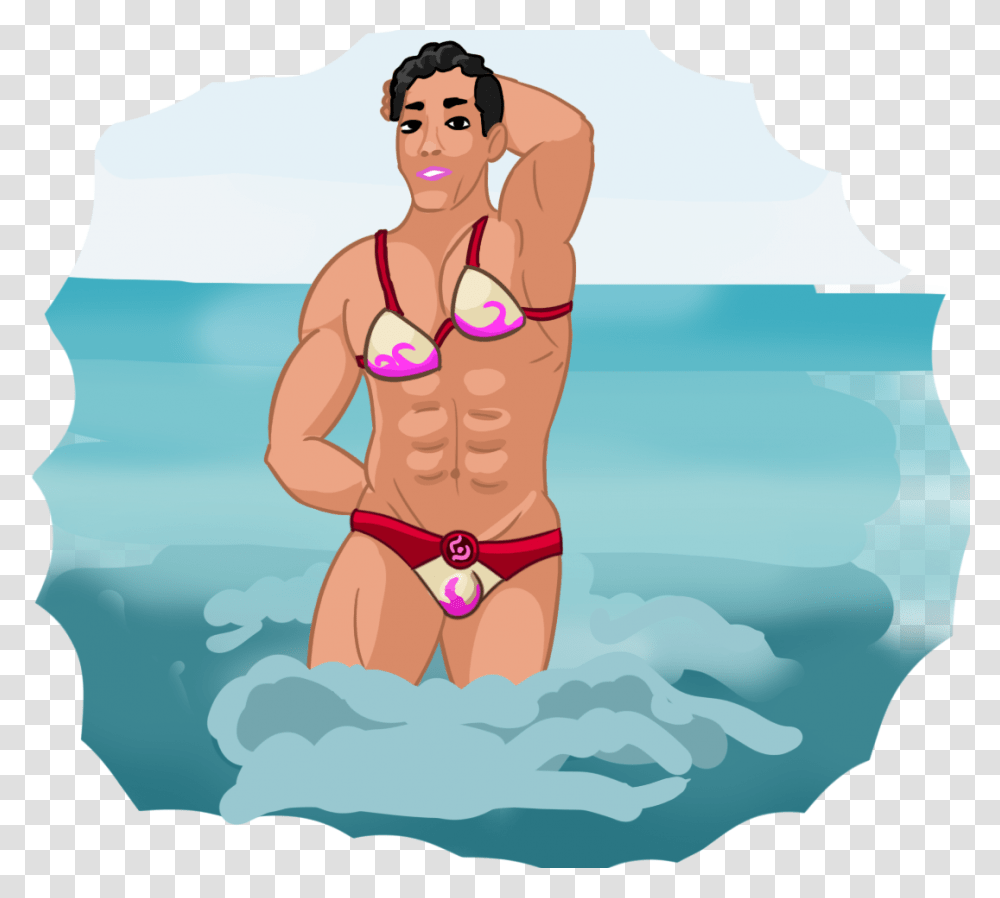 I See Your Bernard Background, Swimwear, Bikini, Water Transparent Png