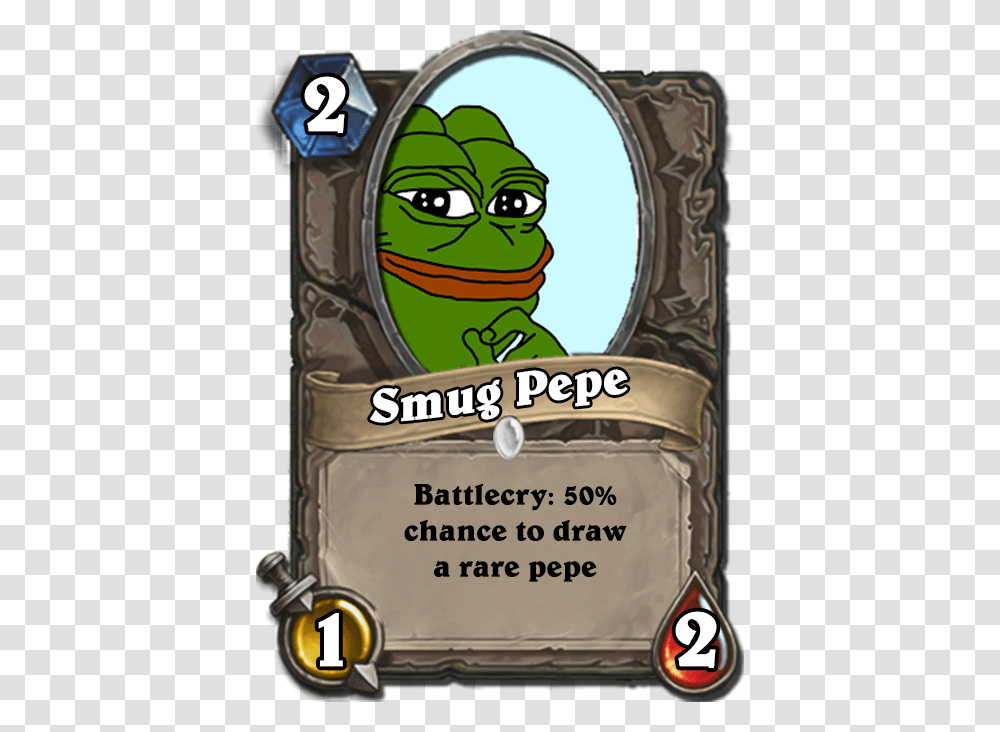I Shall Be Merciful And Grant You One Common Pepe Silent Watcher Hearthstone, Plant, Jar, Paintball Transparent Png