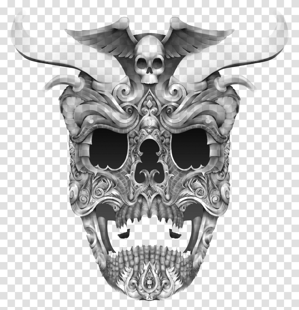 I Skull Transparent Png