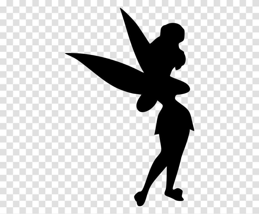 I Speak In Disney Song Lyrics And Doctor Who Quotes Disney Silhouette Tinkerbell, Gray, World Of Warcraft Transparent Png
