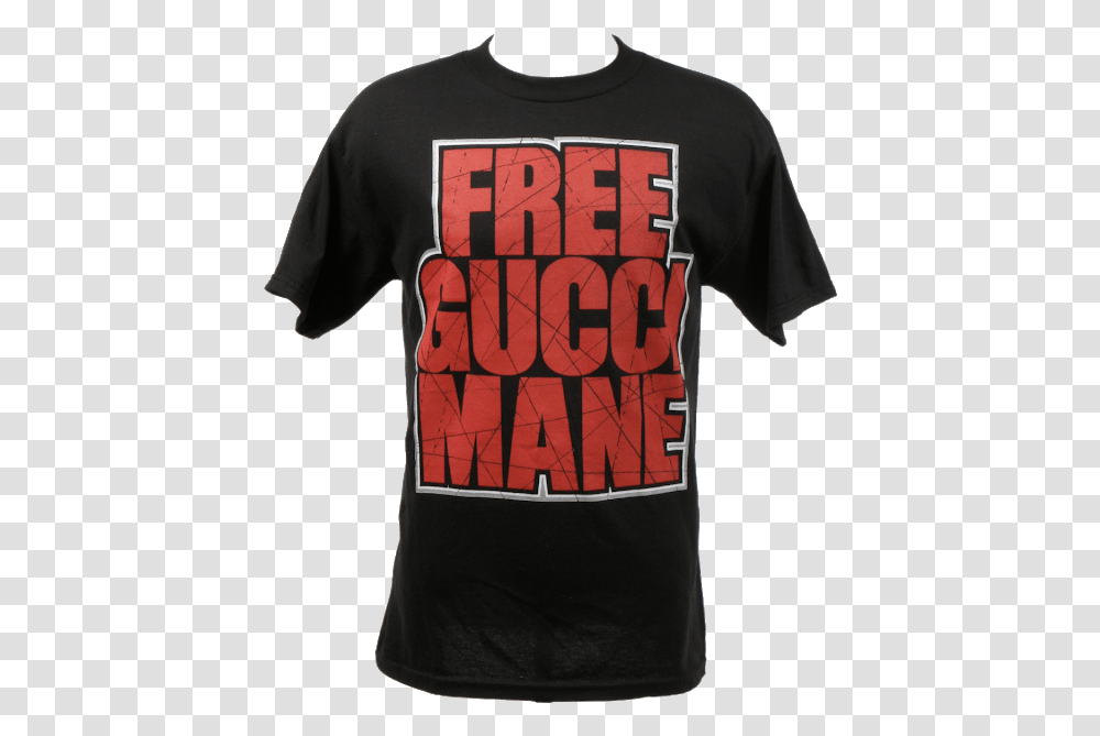 I Think Gucci Mane Has More T Shirts Than He Does Record Free Gucci Mane Shirt, Apparel, T-Shirt Transparent Png