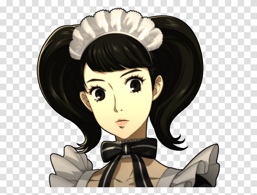 I Think Prefer Tokyo Mirage Sessions To Persona 5 Here's Persona 5 Kawakami Maid, Art, Book, Hat, Clothing Transparent Png