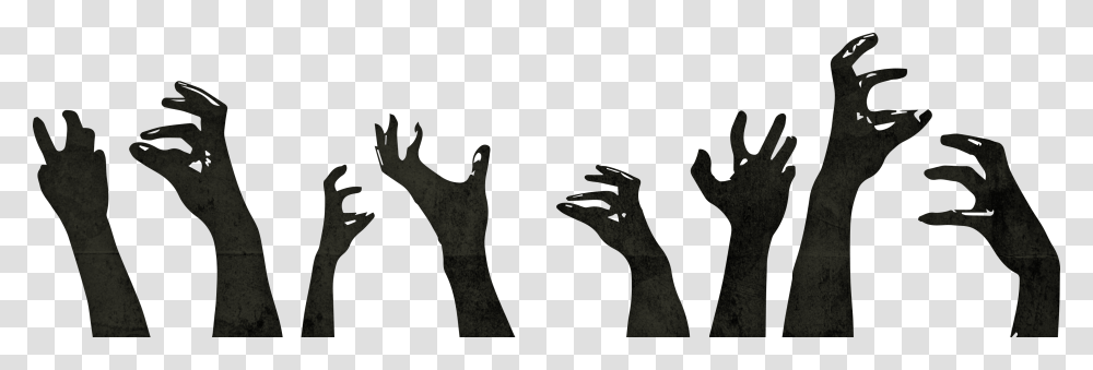 I Think The World Is Ready For A New Zombie Movie Zombie Hand Silhouette, Finger Transparent Png