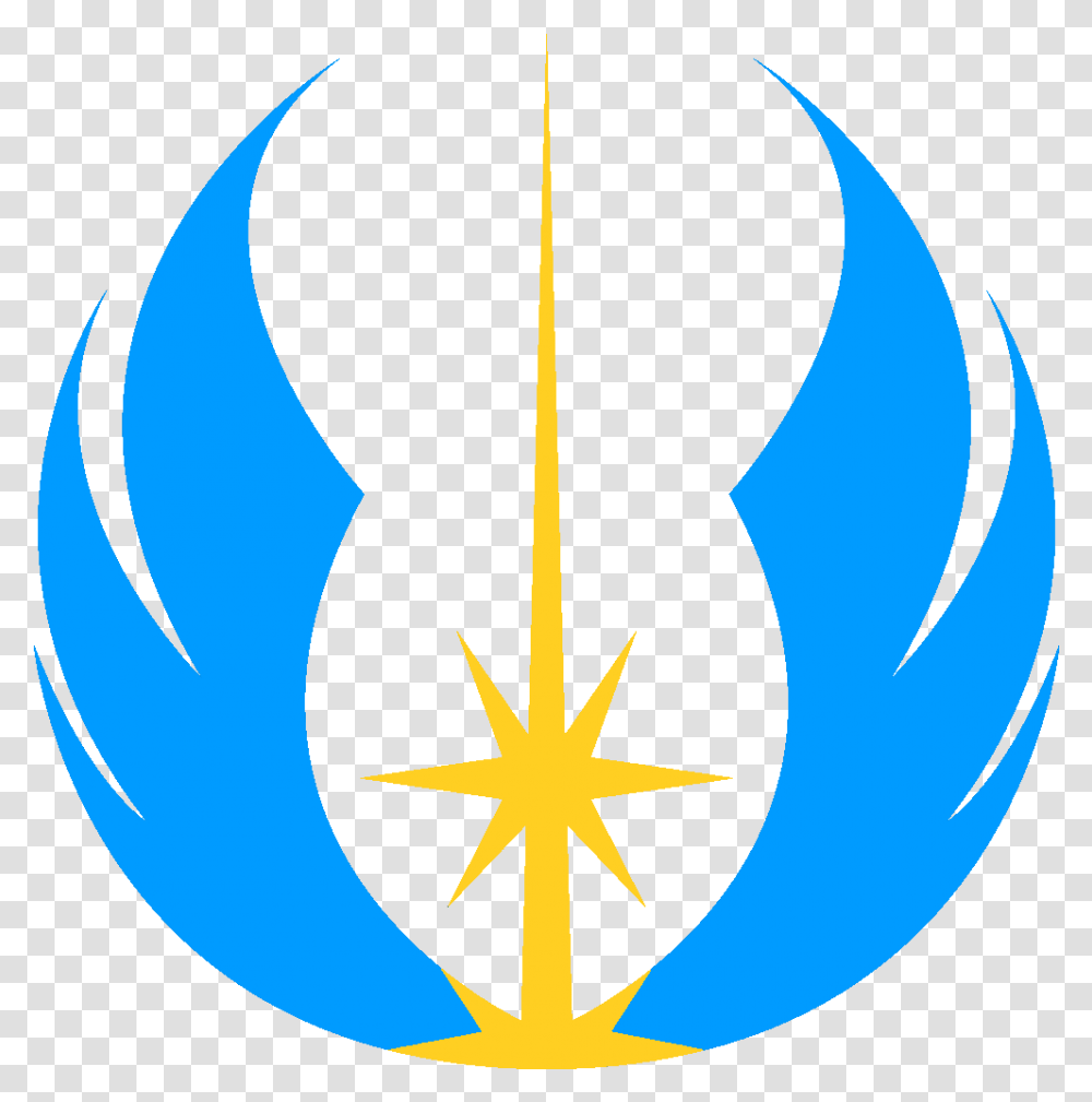 I Tried Recreating The Jedi Order Star Wars Jedi Symbol, Emblem, Star Symbol, Weapon, Weaponry Transparent Png