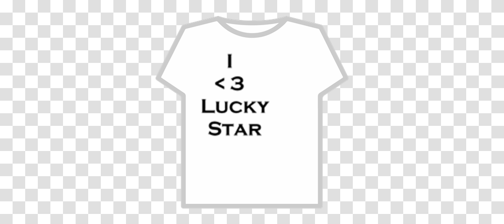 I <3 Lucky Star Background Roblox Tony Stark T Shirt Roblox, Clothing, T-Shirt, Sleeve, Long Sleeve Transparent Png