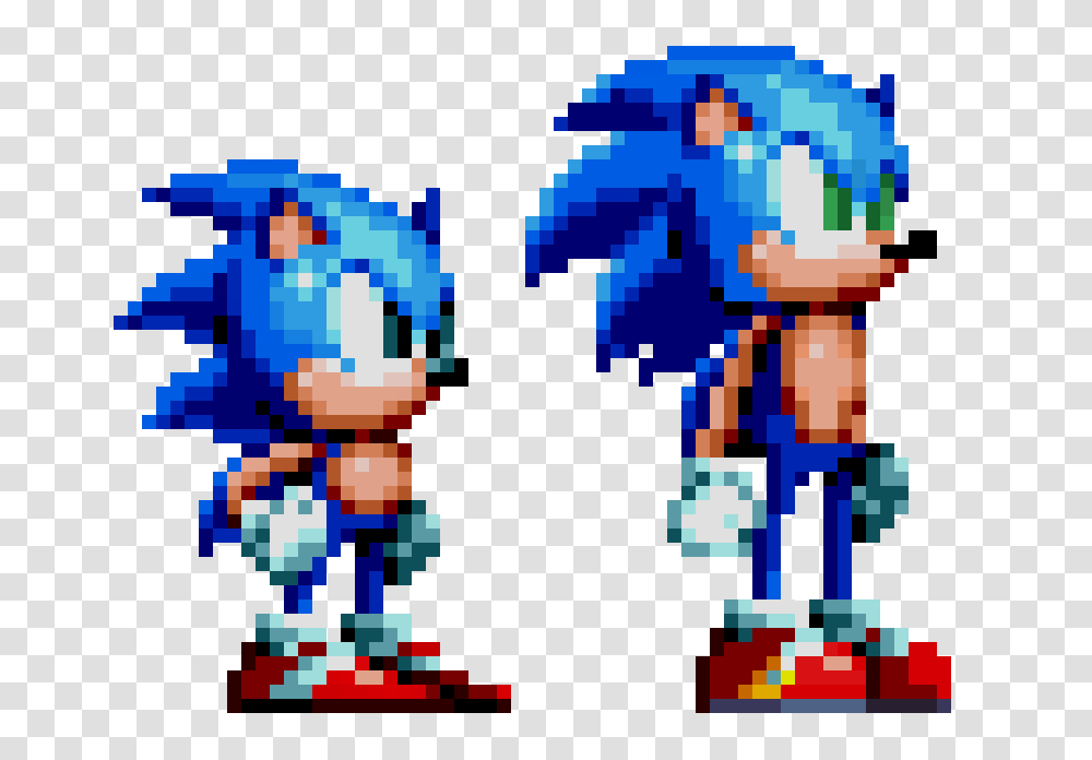 I Updated My Modern Sonic Spritenow He Looks Alot Better Then, Super Mario, Rug Transparent Png