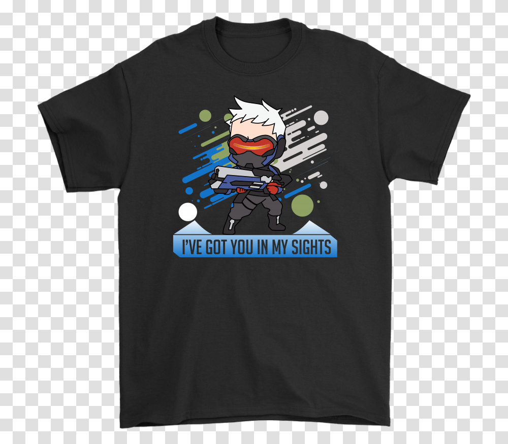 I've Got You In My Sights Small Soldier 76 Overwatch, Apparel, T-Shirt, Sleeve Transparent Png