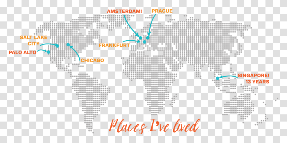 I've Lived In Many Places In My Life So I Know The World Map, Plot, Diagram, Atlas Transparent Png
