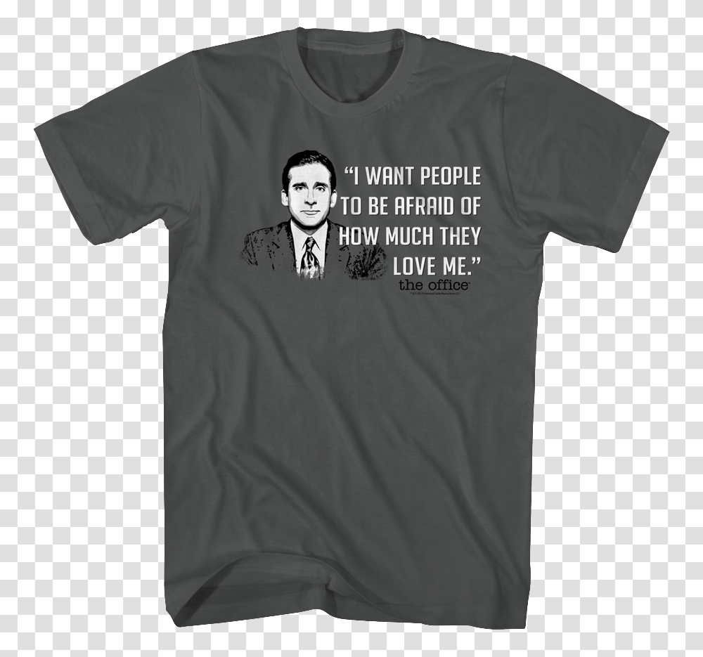 I Want People To Be Afra Office T Shirts, Apparel, T-Shirt, Person Transparent Png