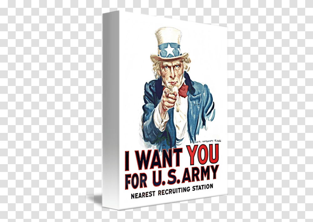 I Want You Uncle Sam Image, Poster, Advertisement, Person, Flyer Transparent Png