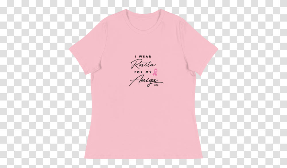 I Wear Rosita For My Amiga Charity TeeClass Lazyload Cartoon, Apparel, T-Shirt Transparent Png