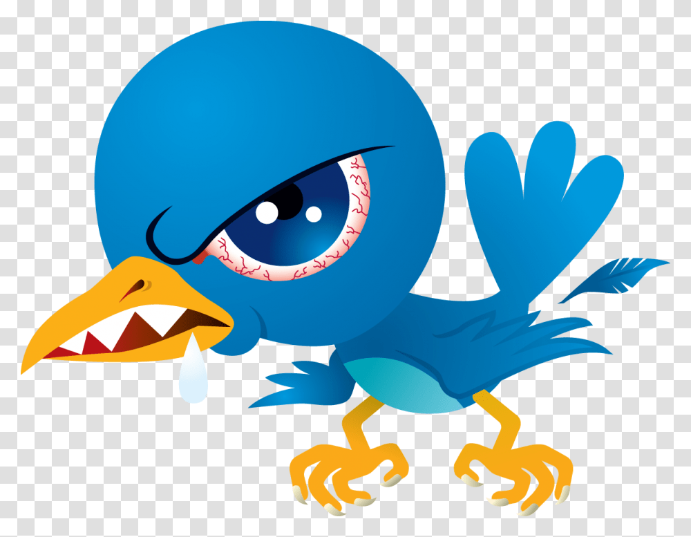 I Will Give You Bulgaria 510 Twitter Followers Mad Blue Bird Cartoon, Sunglasses, Accessories, Accessory, Angry Birds Transparent Png