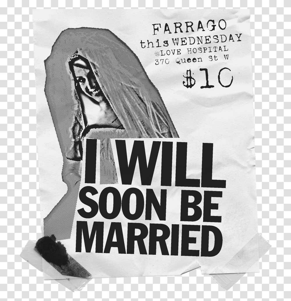 I Will Soon Be Married Poster, Advertisement, Paper, Flyer Transparent Png