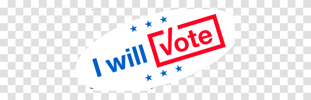 I Will Vote Badge, Label, Number Transparent Png