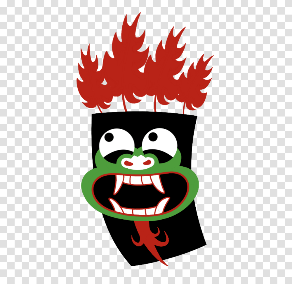 I Wish There Was More Crossover Art For Aku From Samurai Jack, Poster, Advertisement, Mouth, Lip Transparent Png