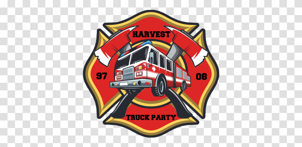 Iaff Symbol Black And White, Transportation, Vehicle, Fire Truck, Fire Department Transparent Png