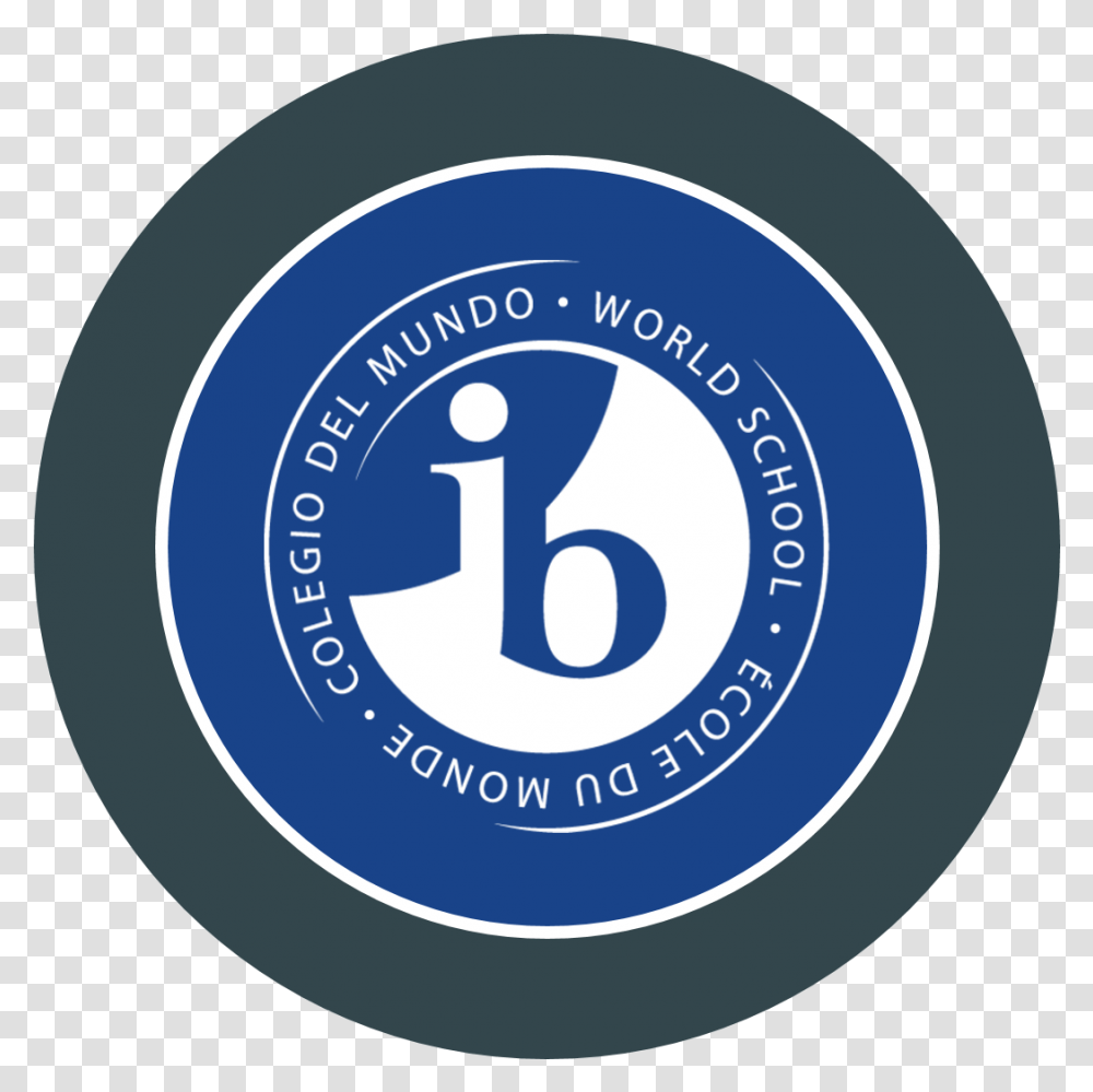 Ib World School Logo Colegio Bosques, Text, Number, Symbol, Frisbee Transparent Png