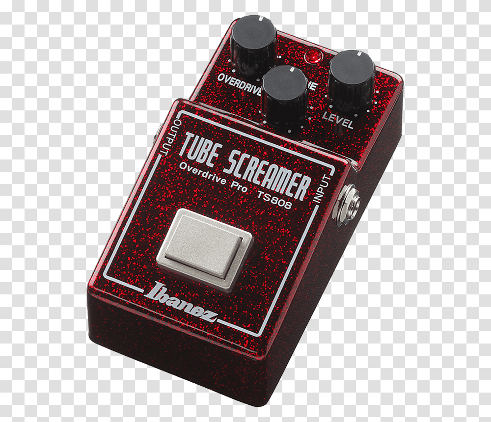 Ibanez Tube Screamer Red, Electronics, Electrical Device, Switch, Passport Transparent Png