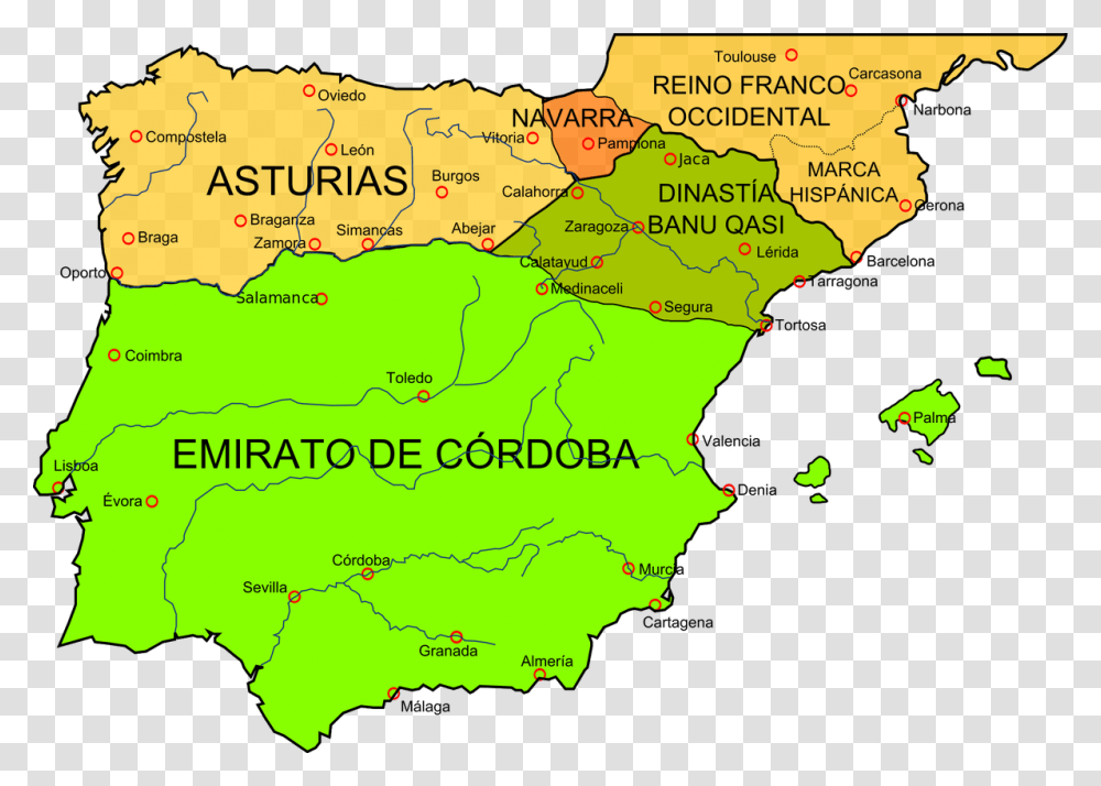 Iberian Peninsula Peninsula Iberica, Map, Diagram, Plot, Atlas Transparent Png