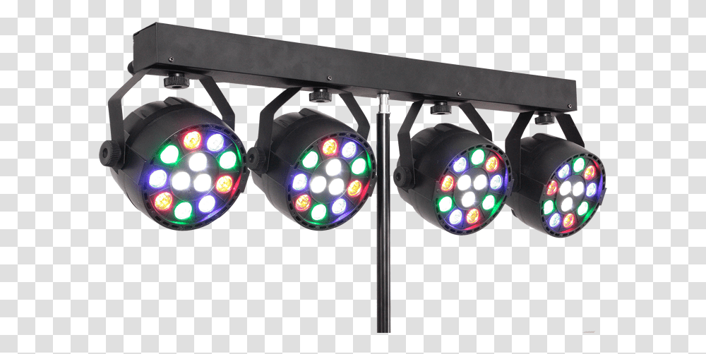Ibiza Light Djlight80led Partybar Led Lighting System Sound To Light System, Spotlight, Headlight, Lamp Transparent Png