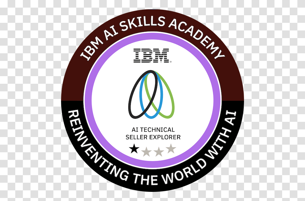 Ibm Ai Skills Academy Technical Seller Explorer, Logo, Trademark, Label Transparent Png