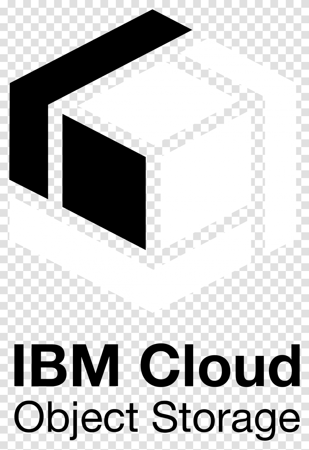 Ibm Logo White Poster, Furniture, Crystal, Table, Silhouette Transparent Png