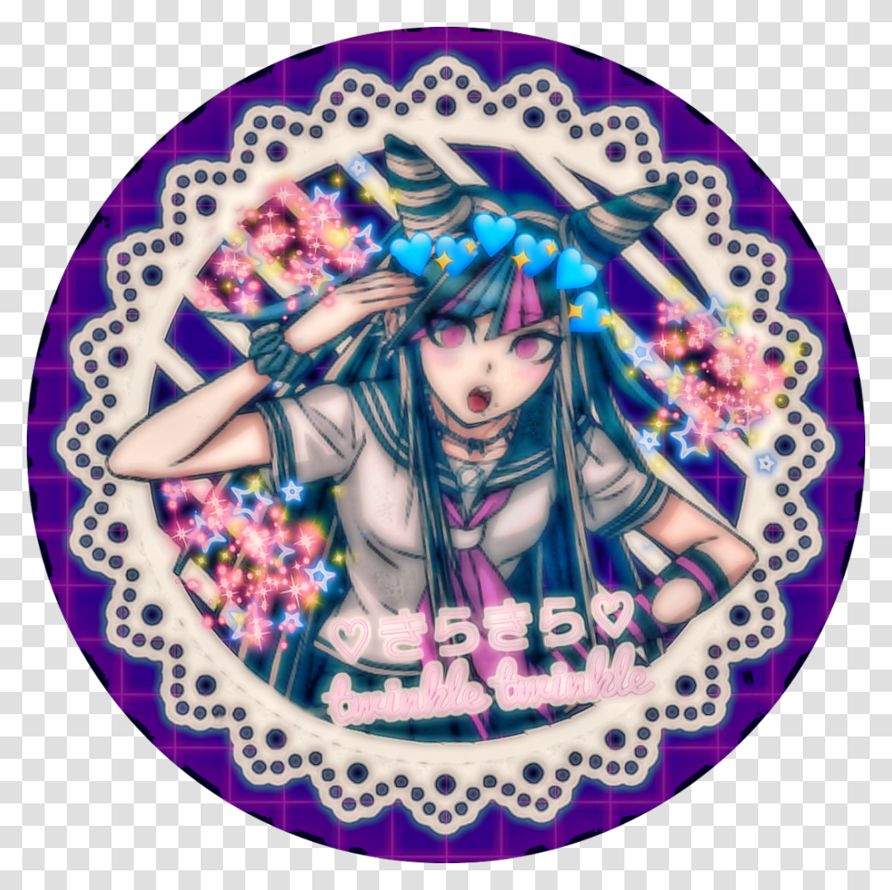 Ibuki Mioda Pfp Circle, Person, Costume, Porcelain Transparent Png