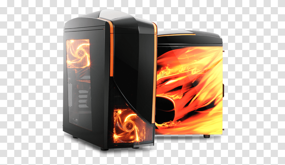Ibuypower Chimera 5 Flame Case, Computer, Electronics, Pc, Monitor Transparent Png