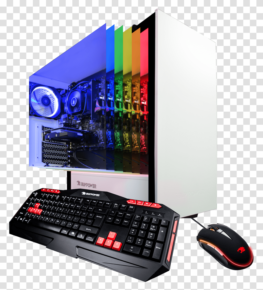 Ibuypower Gaming Desktop, Computer Keyboard, Computer Hardware, Electronics, Pc Transparent Png
