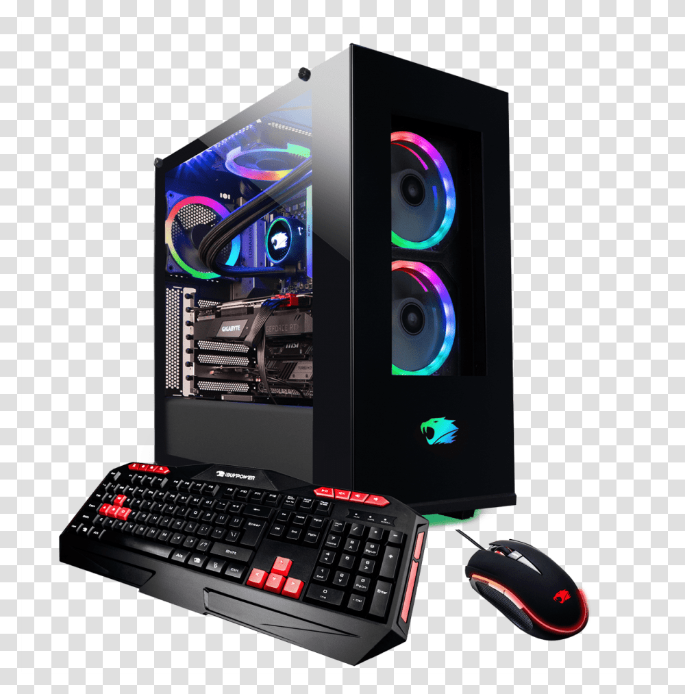 Ibuypower Gaming Pc, Computer, Electronics, Computer Keyboard, Computer Hardware Transparent Png