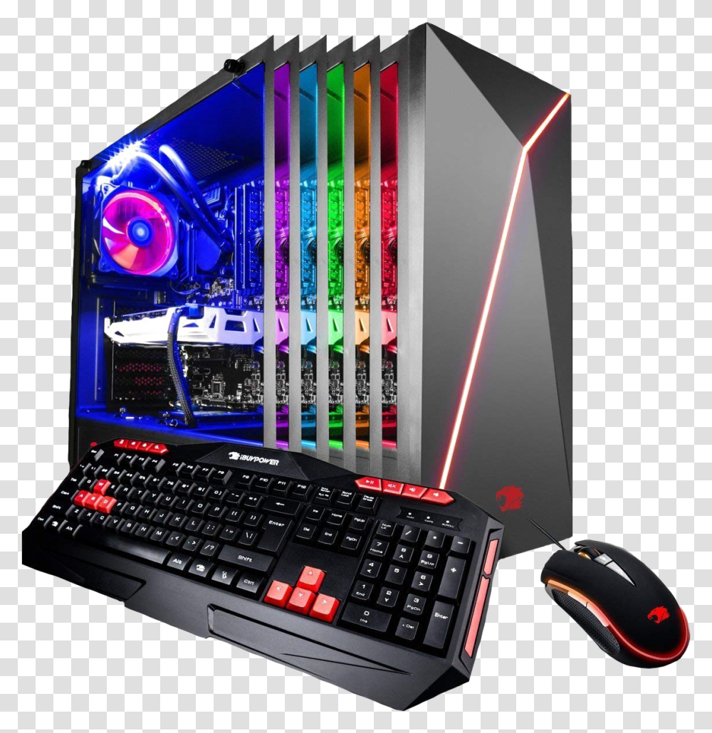 Ibuypower Gaming Pc, Computer Keyboard, Computer Hardware, Electronics, Laptop Transparent Png