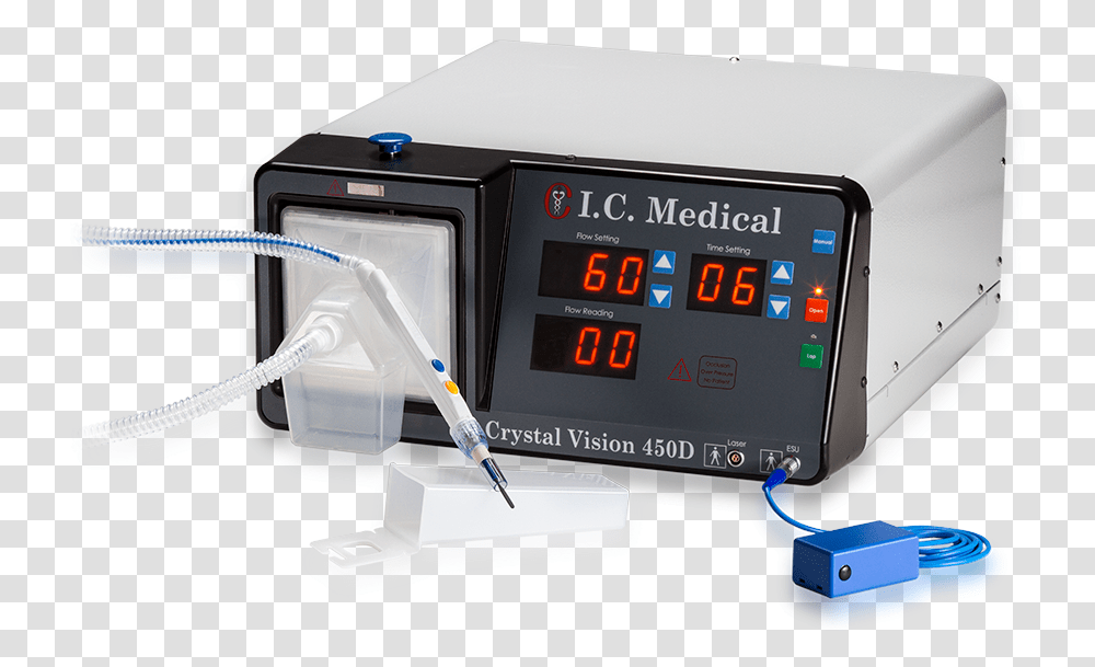 Ic Medical Crystal Vision 450d Electronics, Sink Faucet, Camera, Clock, Oven Transparent Png
