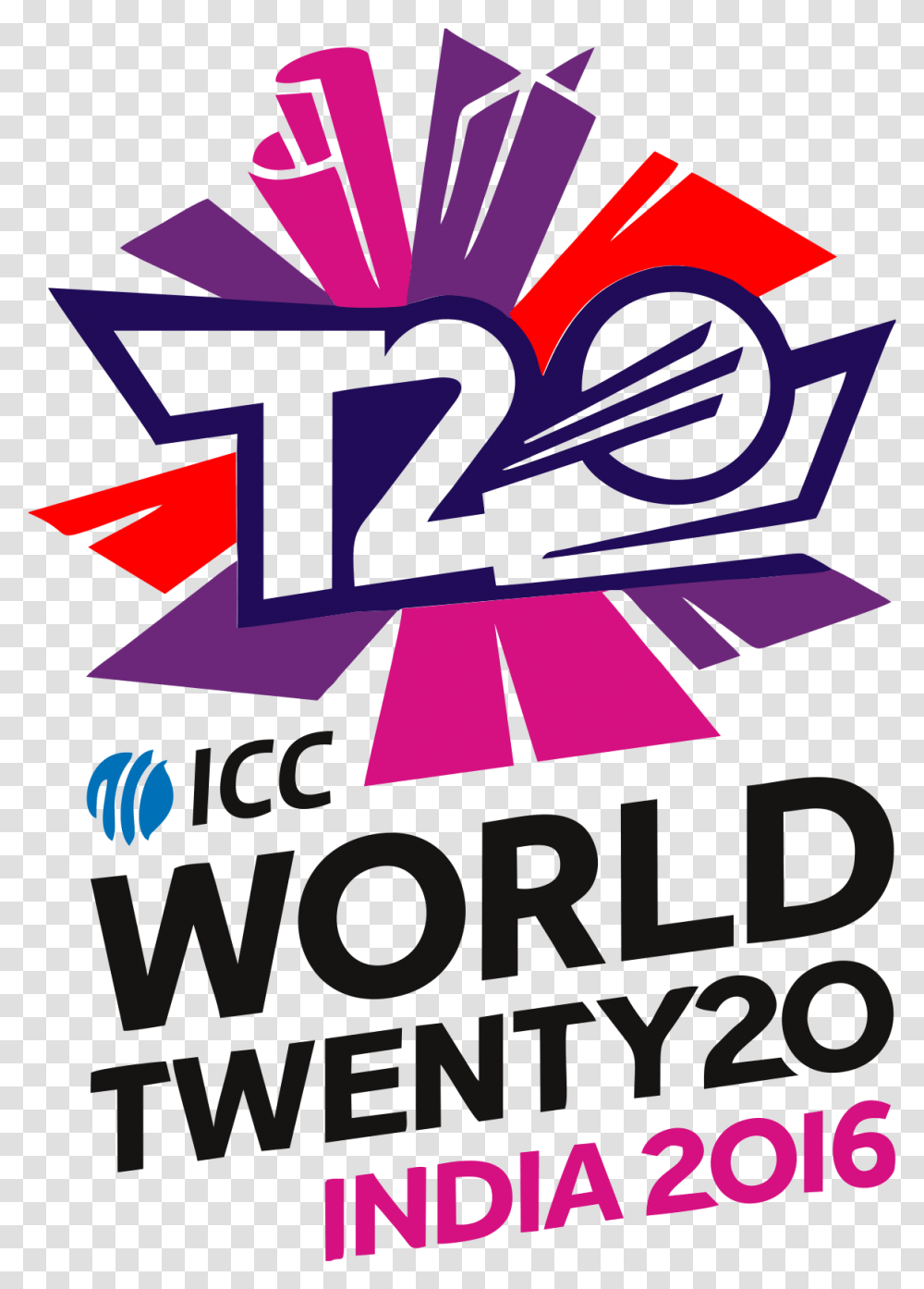 Icc World T20 Logo, Poster Transparent Png