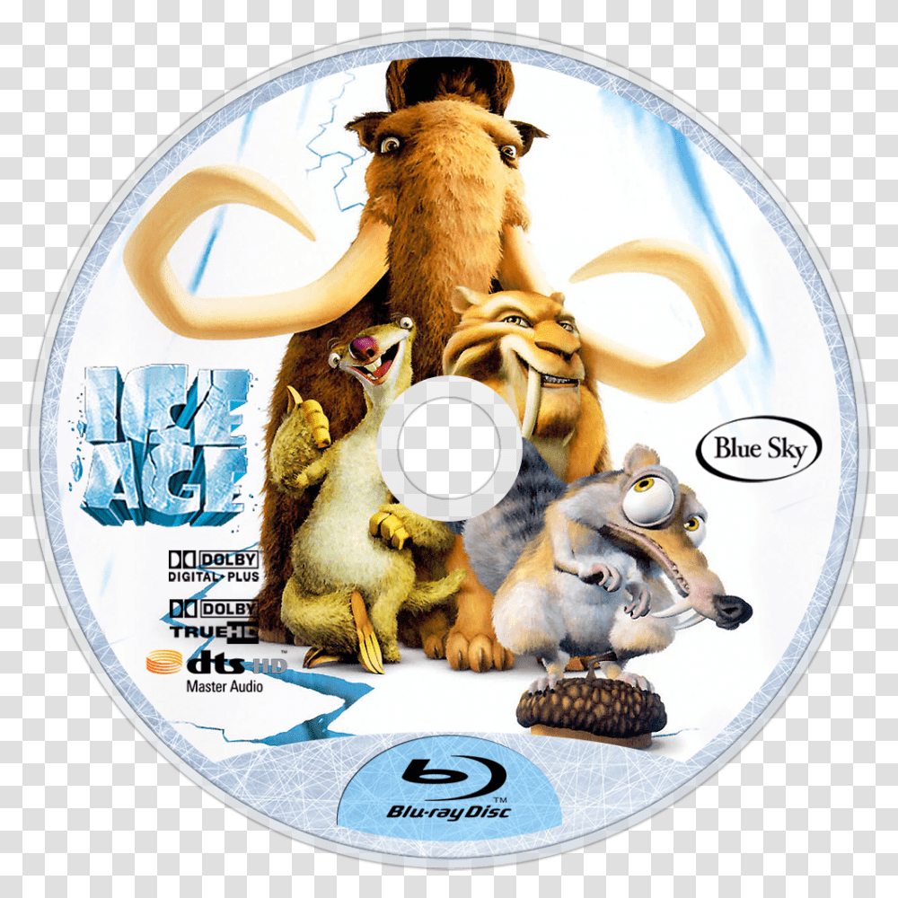 Ice Age Bluray Disc Image, Disk, Dvd Transparent Png