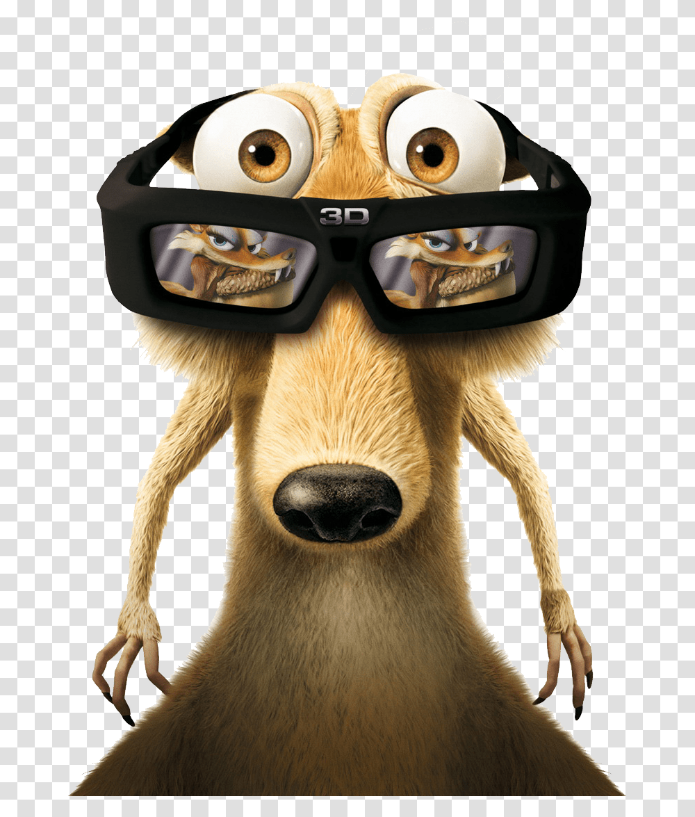 Ice Age, Character, Glasses, Accessories, Accessory Transparent Png
