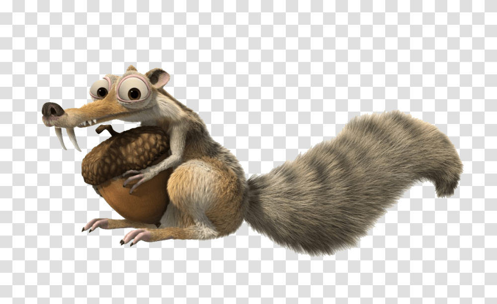 Ice Age, Character, Squirrel, Rodent, Mammal Transparent Png