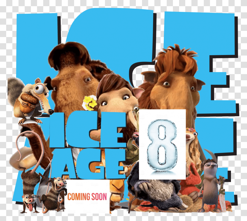 Ice Age Fanon Wiki Ice Age 8, Person, Sunglasses, Advertisement, Poster Transparent Png