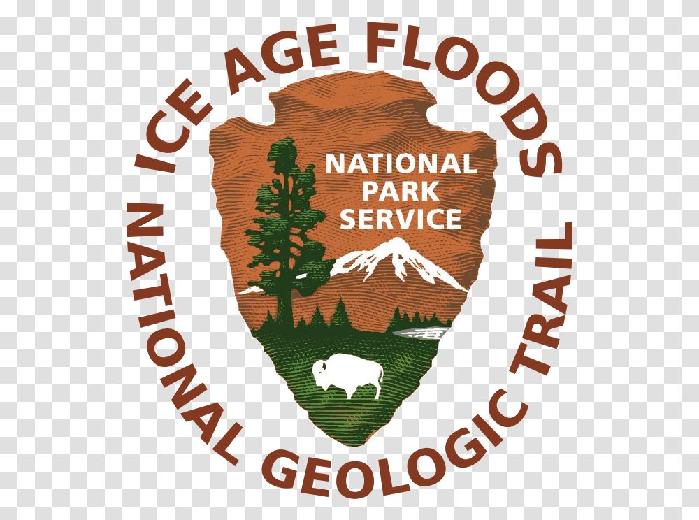 Ice Age Floods National Geologic Trail Language, Logo, Symbol, Trademark, Poster Transparent Png
