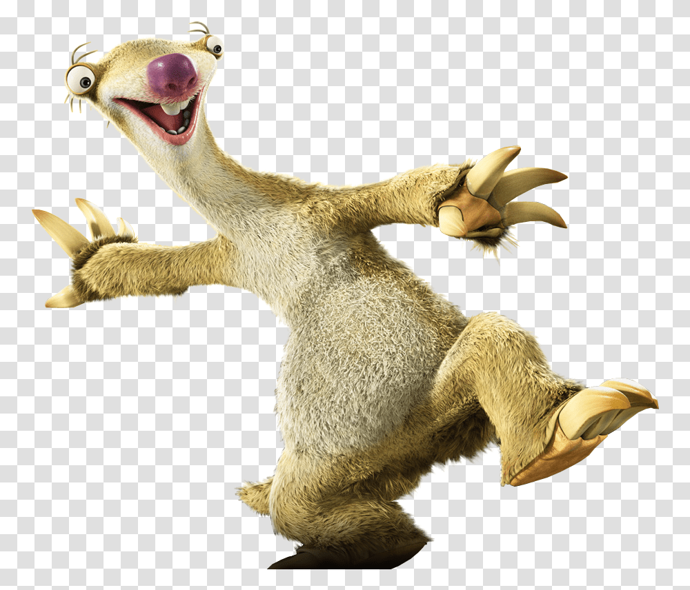 Ice Age Ice Age Sid, Mammal, Animal, Hook, Claw Transparent Png