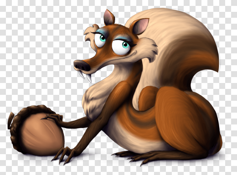 Ice Age Squirrel Wolf Image Ice Age Squirrel Female, Animal, Mammal, Wood, Outdoors Transparent Png