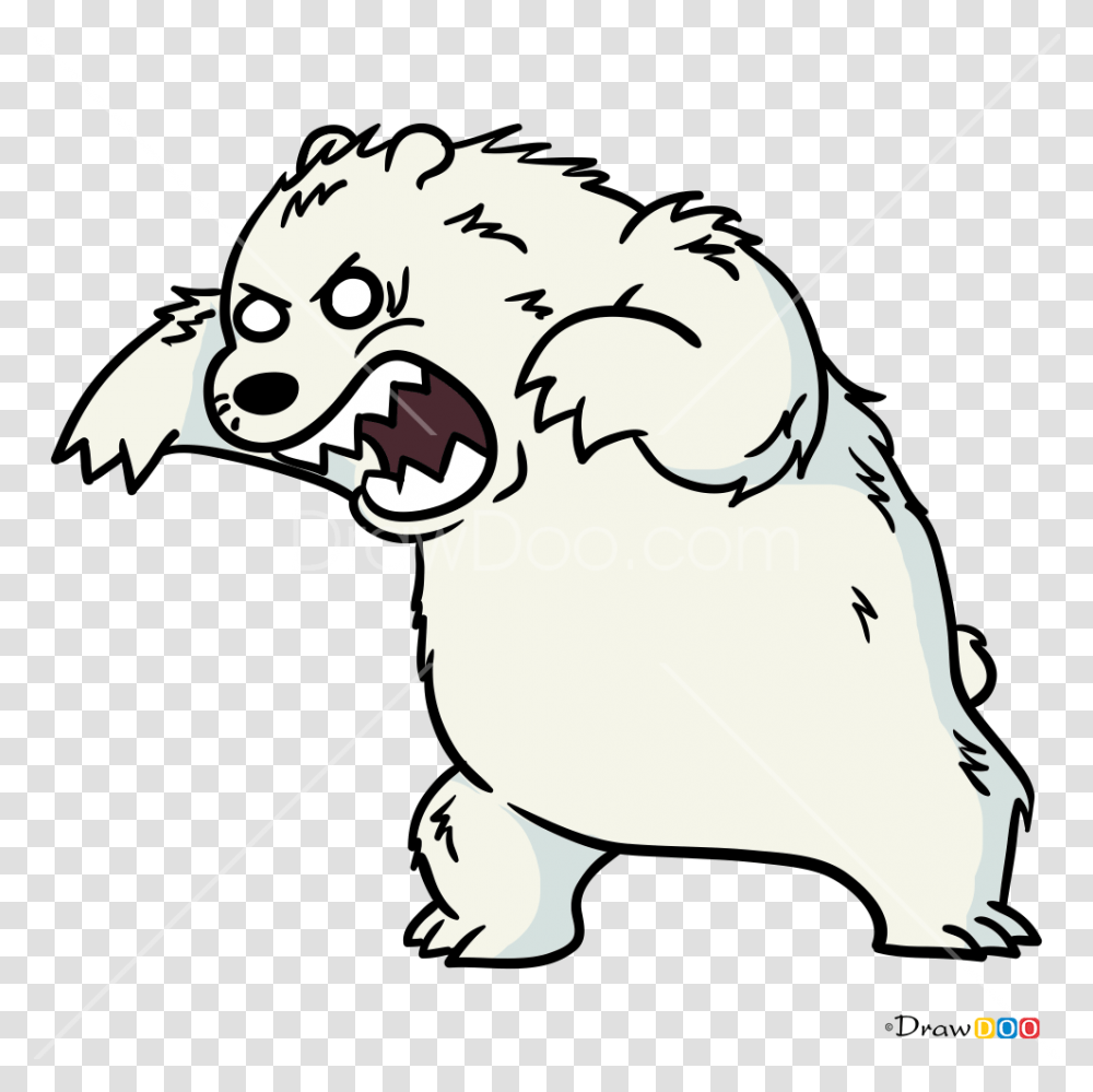 Ice Bear Drawing We Bare Bears Angry Bear Drawing, Mammal, Animal, Teeth, Mouth Transparent Png