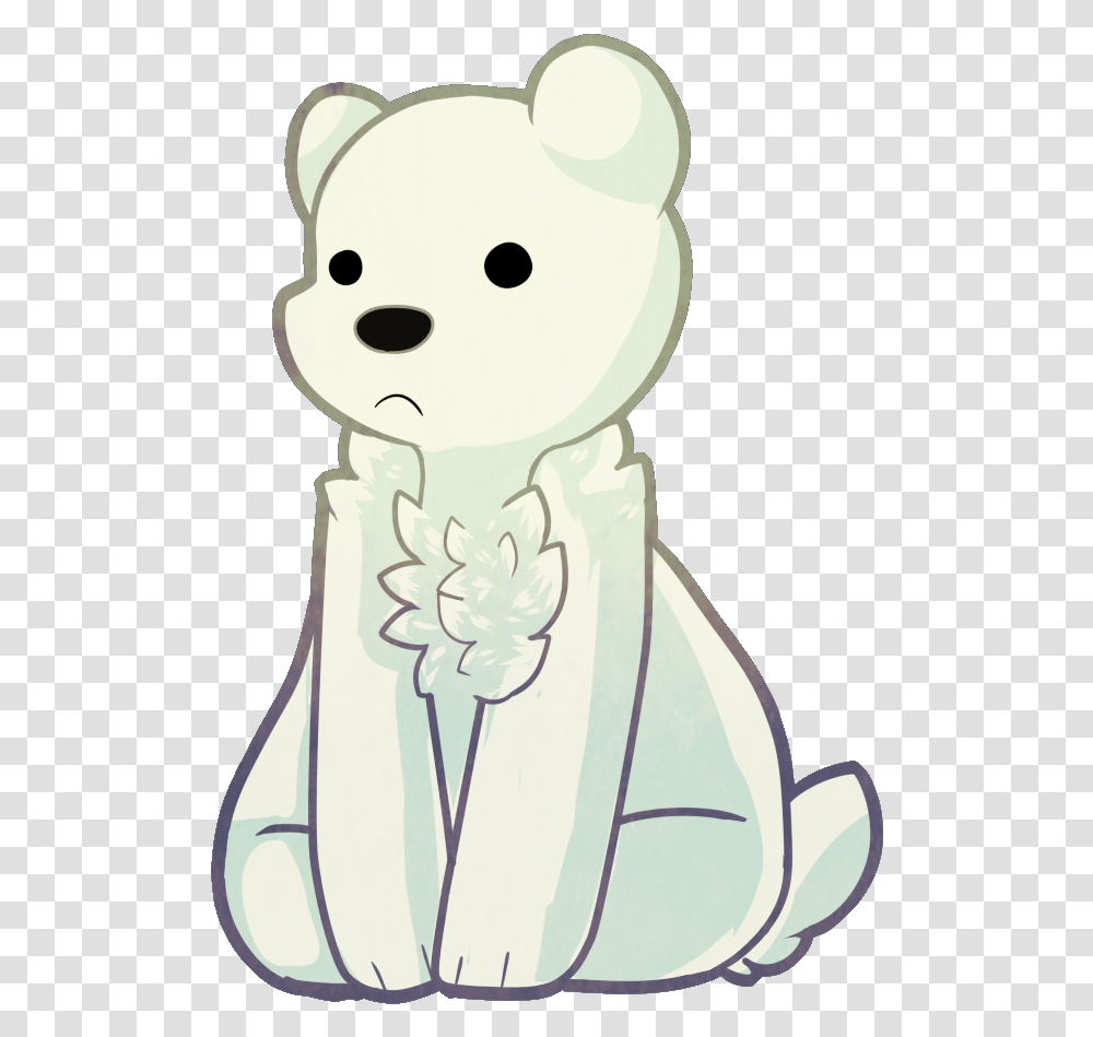 Ice Bear To Go With Panda He Is Also Very Floofypalutenasarmy Ice Bear Fanart, Snowman, Nature, Apparel Transparent Png