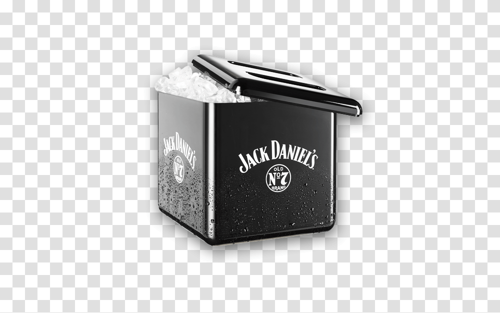 Ice Bucket Background Jack Daniels, Label, Text, Cooler, Appliance Transparent Png