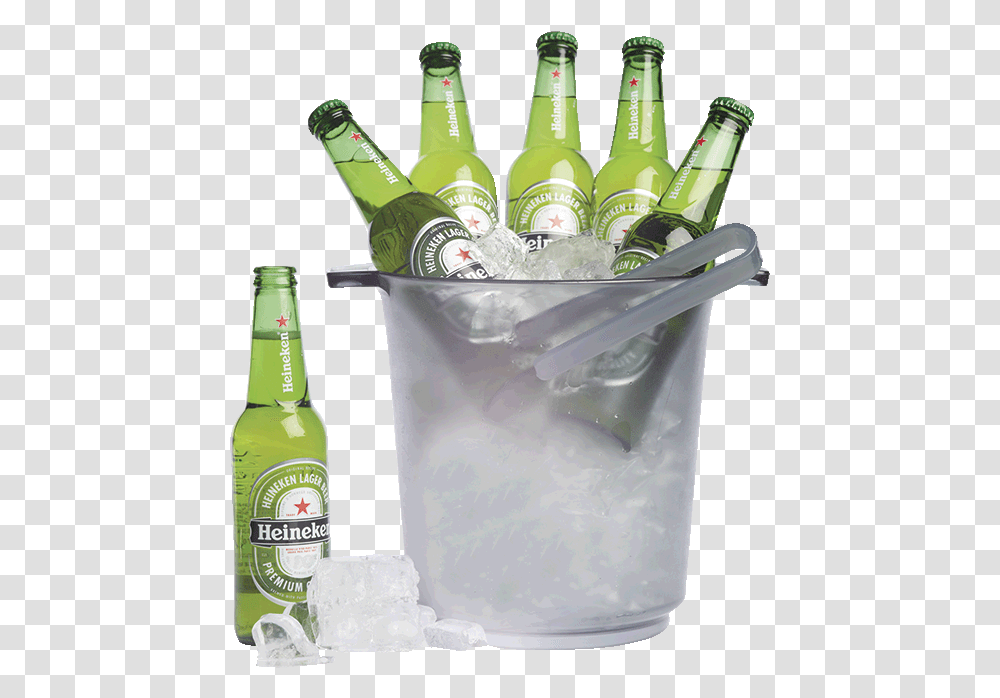 Ice Bucket, Beer, Alcohol, Beverage, Drink Transparent Png