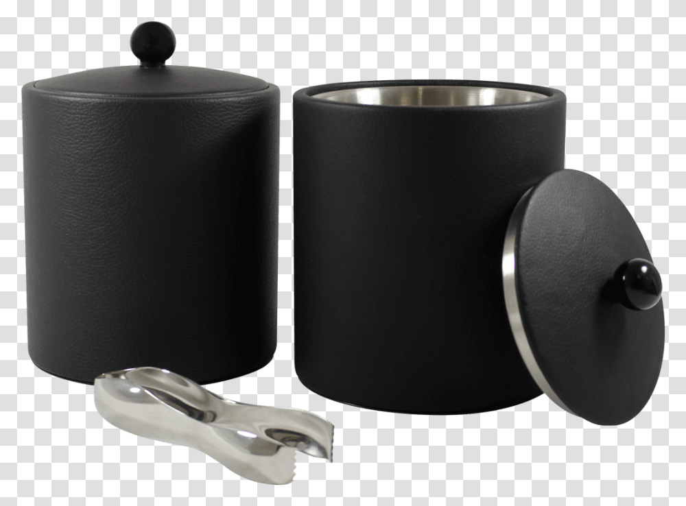 Ice Bucket Black Leather, Cylinder, Lamp, Electronics, Mouse Transparent Png