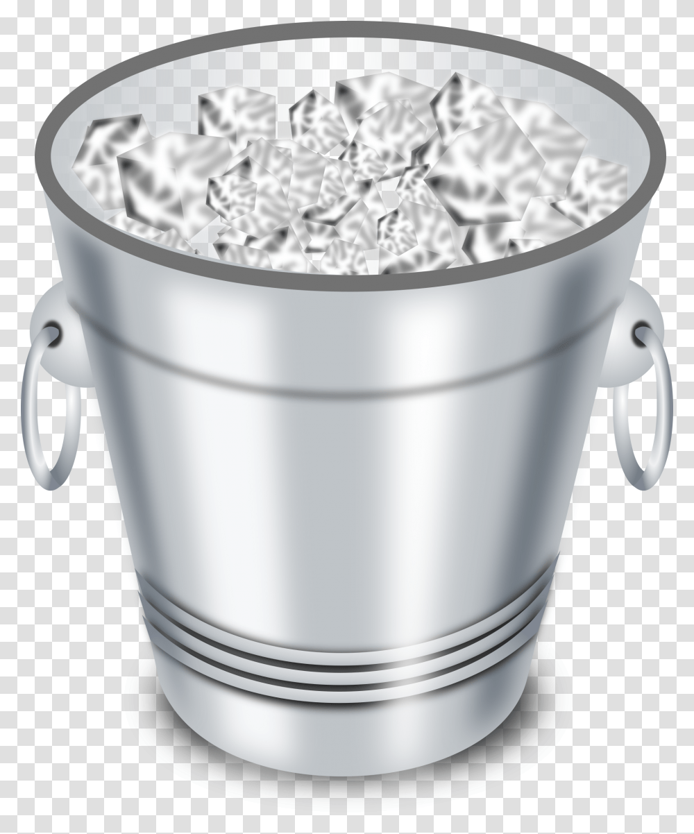 Ice Bucket Free Image Bucket Full Of Ice, Mixer, Appliance Transparent Png