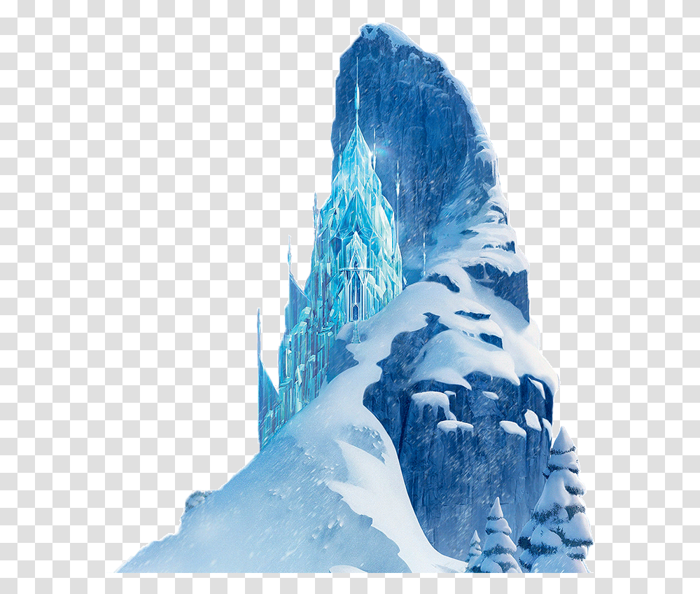 Ice Castle Frozen Castle, Nature, Outdoors, Mountain, Snow Transparent Png