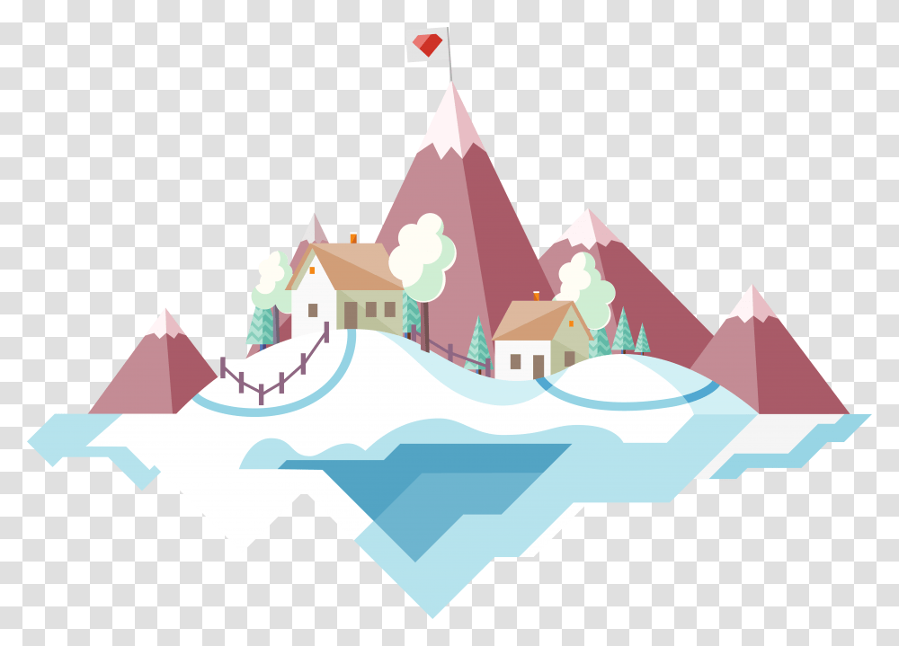 Ice Castle, Nature, Outdoors, Snow, Mountain Transparent Png